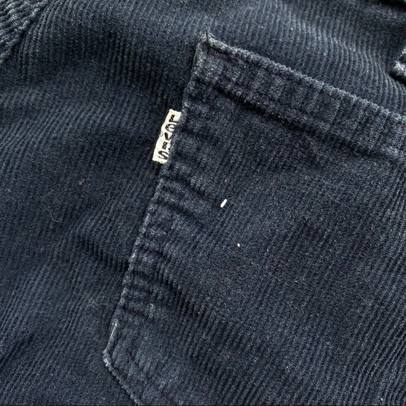 Vintage 70s Levis White Tabs Corduroy Pants - Picture 3 of 6